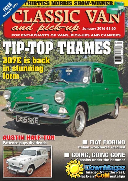 Classic Van and Pick-Up UK - January 2016 Classic Van and Pick-Up UK - January 2016