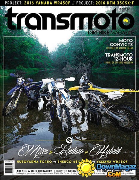 Transmoto Dirt Bike - May - June 2016
