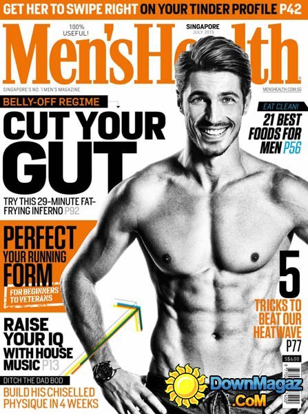 Men's Health Singapore - July 2015 Men's Health Singapore - July 2015