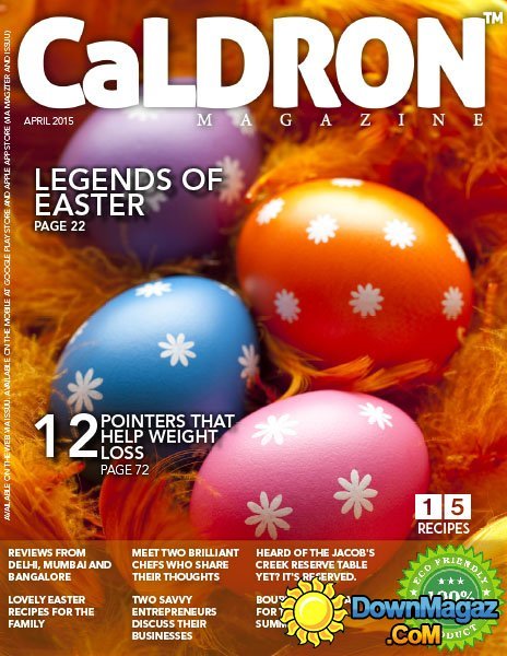 CaLDRON – April 2015 CaLDRON – April 2015