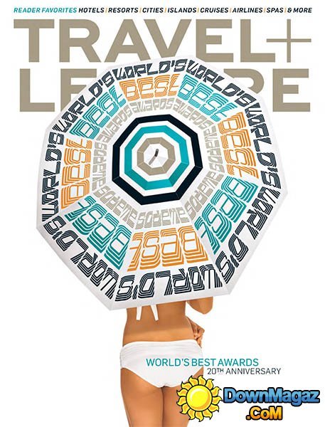 Travel+Leisure USA - August 2015