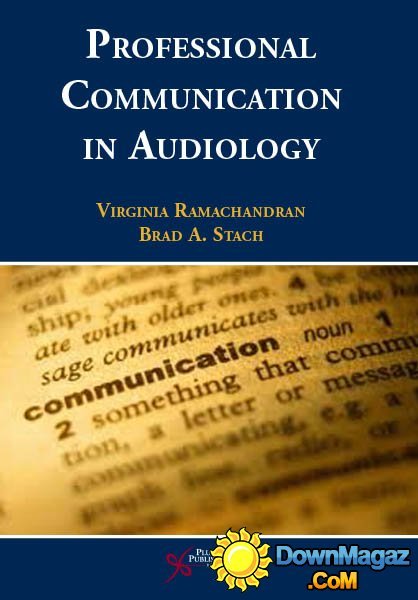 Professional Communication in Audiology by Virginia Ramachandran and Brad A. Stach