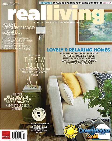 Real Living PH - August 2016