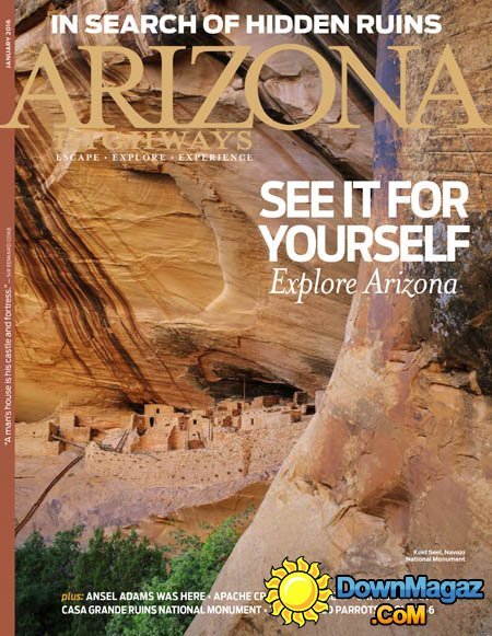 Arizona Highways USA - January 2016 Arizona Highways USA - January 2016