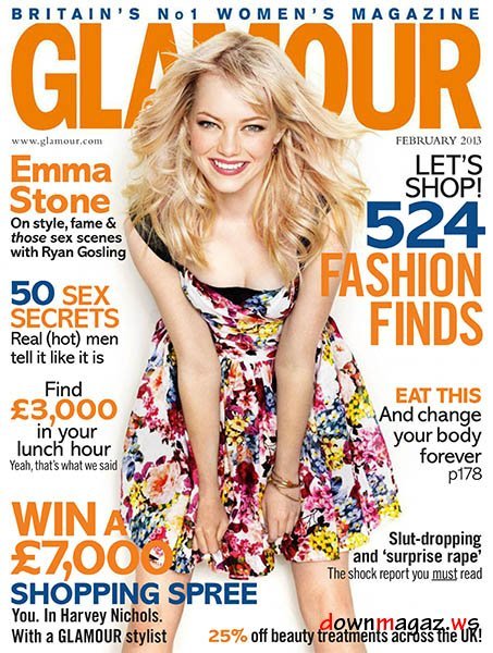 Glamour UK - February 2013 Glamour UK - February 2013