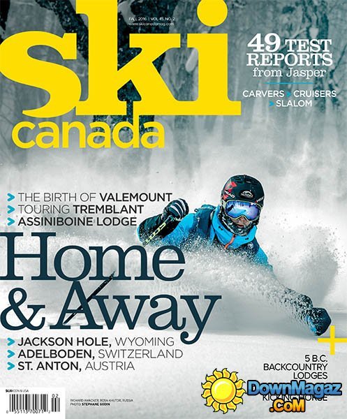 Ski Canada - Fall 2016 Ski Canada - Fall 2016