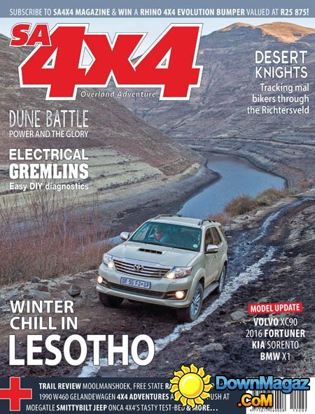 SA4x4 South Africa - September 2015 SA4x4 South Africa - September 2015