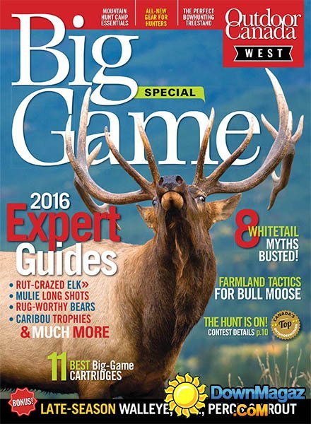 Outdoor Canada - Big Game West 2016