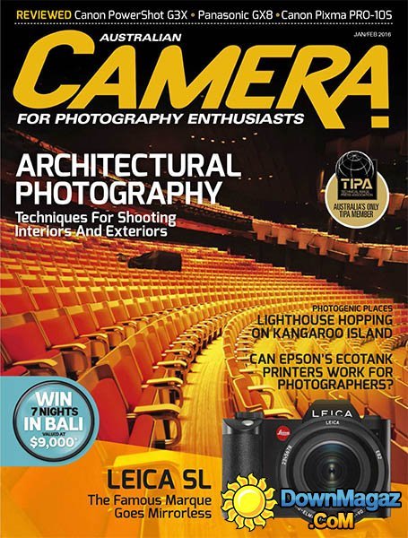 Camera AU - January/February 2016 Camera AU - January/February 2016