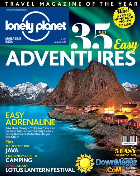 Lonely Planet India - August 2015
