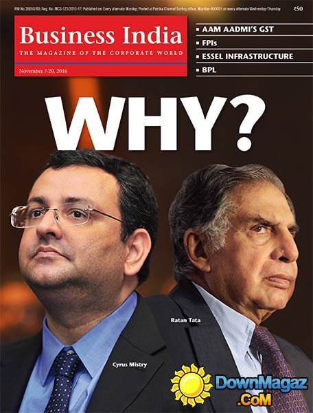 Business India - 7 November 2016 Business India - 7 November 2016