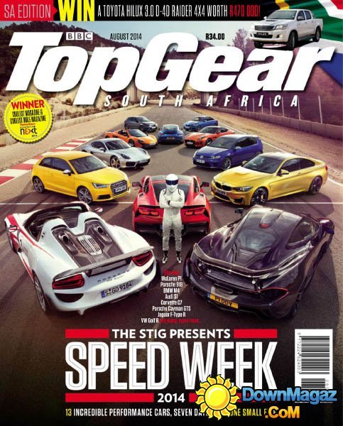 BBC Top Gear South Africa - August 2014
