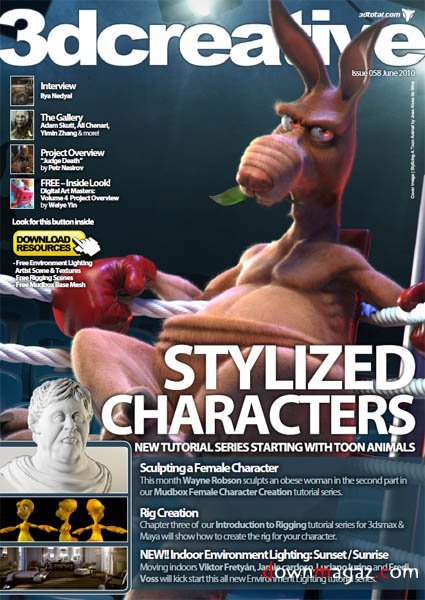 3DCreative #058 - June 2010