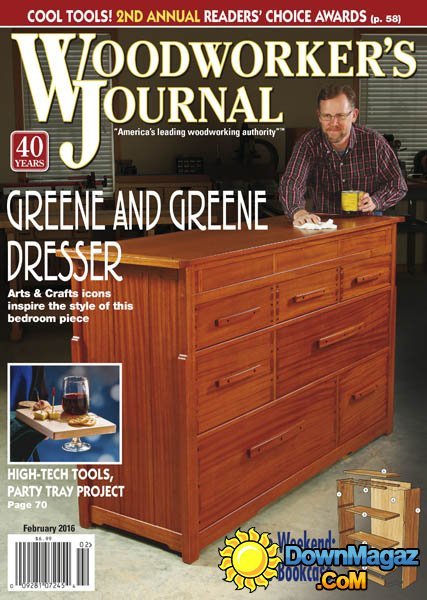 Woodworker's Journal USA - February 2016