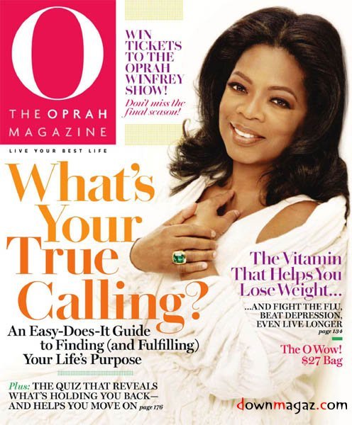 Oprah Magazine - November 2010