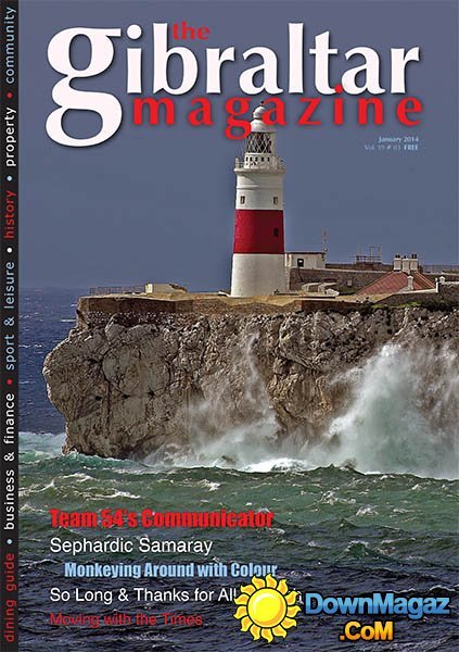 The Gibraltar Magazine - January 2014