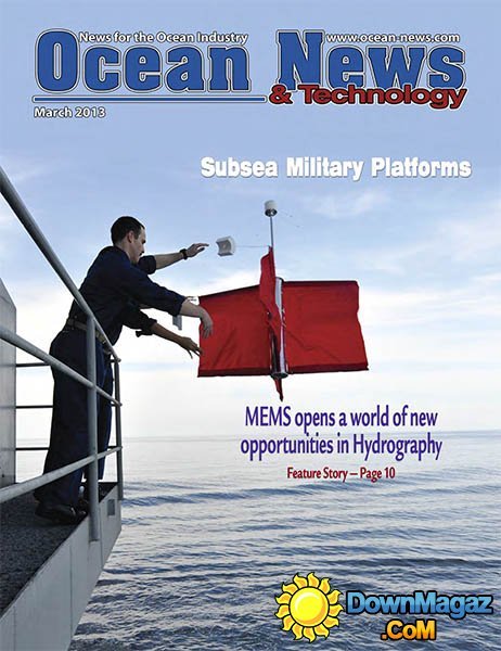 Ocean News & Technology - March 2013 Ocean News & Technology - March 2013