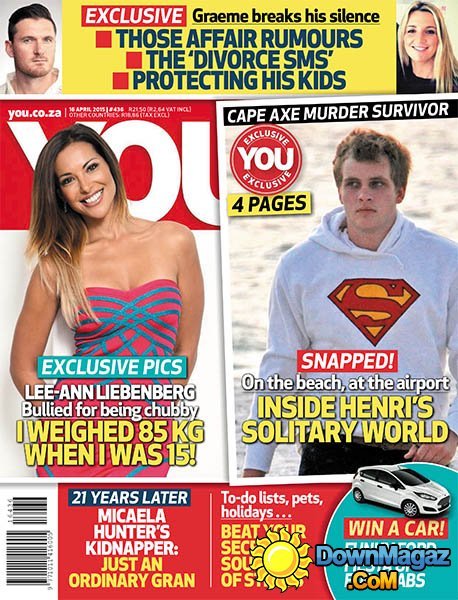 You South Africa - 16 April 2015 You South Africa - 16 April 2015