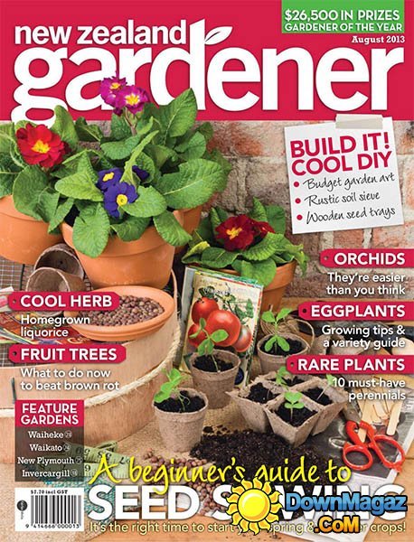 NZ Gardener - August 2013 NZ Gardener - August 2013
