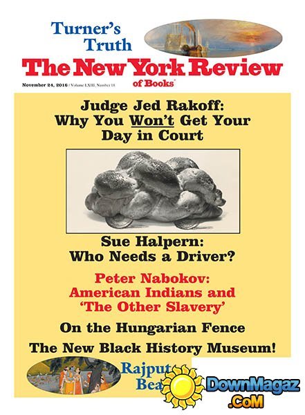 The New York Review of Books - November 24, 2016 The New York Review of Books - November 24, 2016