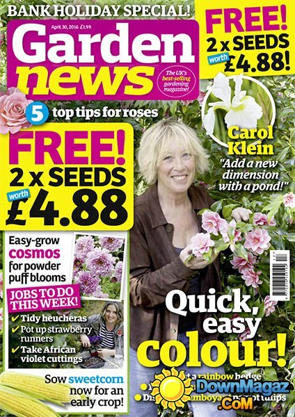 Garden News - 30 April 2016 Garden News - 30 April 2016