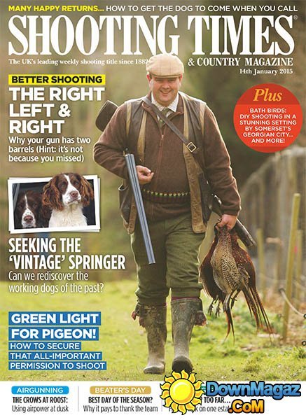 Shooting Times & Country - 14 January 2015 Shooting Times & Country - 14 January 2015