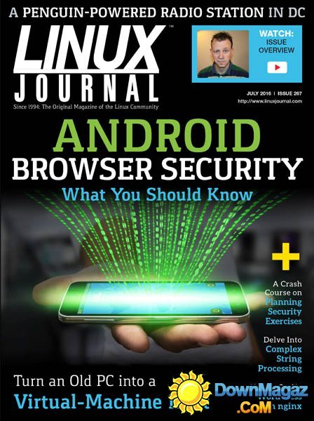 Linux Journal - July 2016 Linux Journal - July 2016