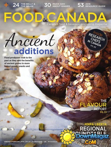 Food In Canada - January/February 2016 Food In Canada - January/February 2016
