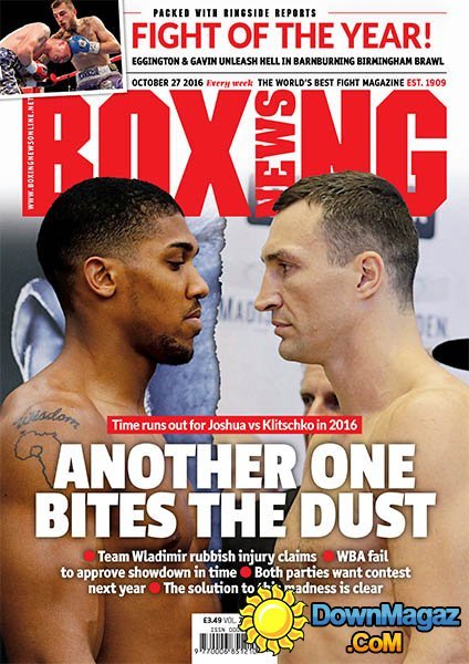 Boxing News - October 27, 2016 Boxing News - October 27, 2016