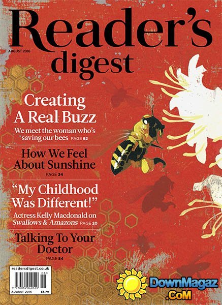 Reader's Digest UK - August 2016 Reader's Digest UK - August 2016