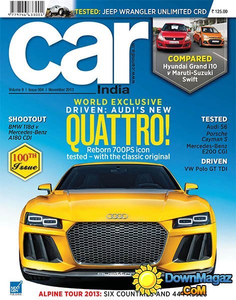 Car India - November 2013