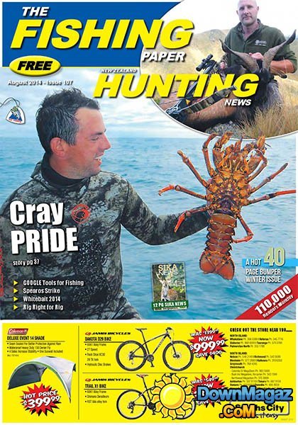 The Fishing Paper & NZ Hunting News - Issue 107 August 2014