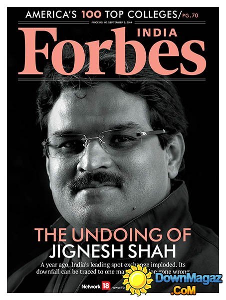 Forbes India – 5 September 2014 Forbes India – 5 September 2014