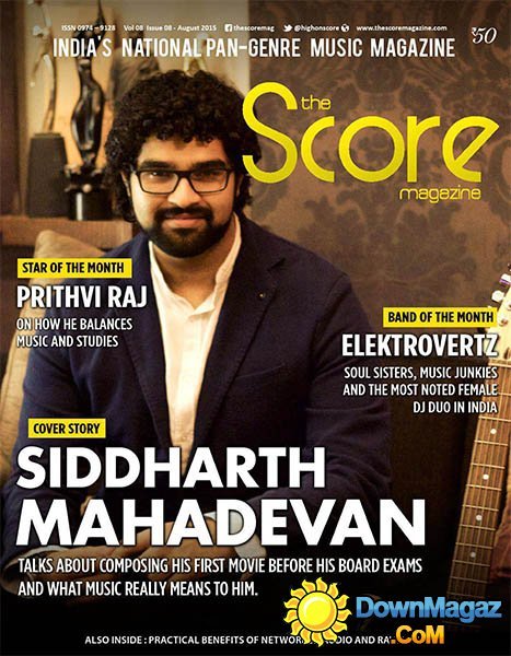 The Score India - August 2015 The Score India - August 2015