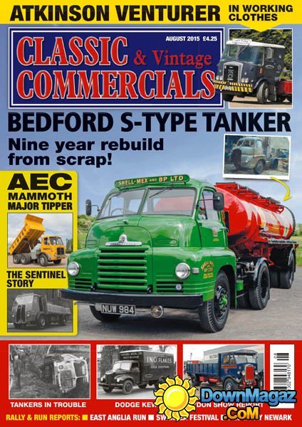 Classic & Vintage Commercials UK - August 2015
