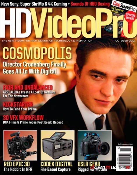 HDVideoPro Magazine - October 2012 HDVideoPro Magazine - October 2012