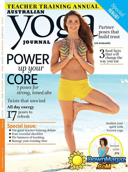 Yoga Journal Australia - January 2015 Yoga Journal Australia - January 2015