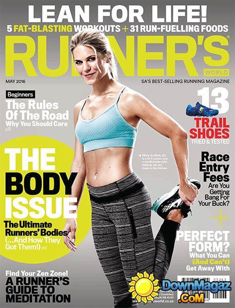 Runner's World SA - May 2016