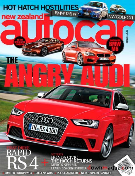 NZ Autocar August 2012