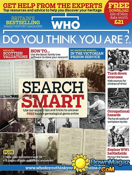 Who Do You Think You Are? - August 2016 Who Do You Think You Are? - August 2016