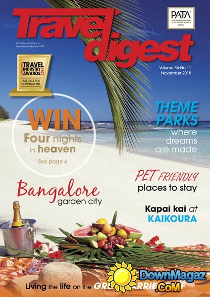 Travel Digest NZ – November 2015 Travel Digest NZ – November 2015