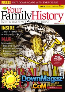 Your Family History - Spring 2017 Your Family History - Spring 2017
