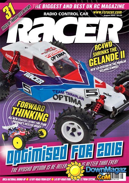 Radio Control Car Racer - August 2016 Radio Control Car Racer - August 2016