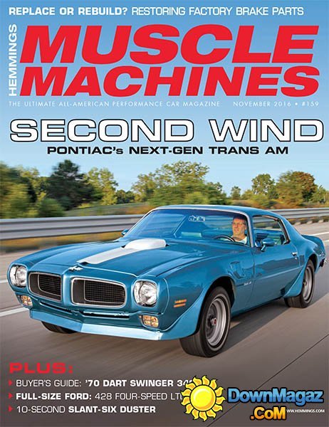 Hemmings Muscle Machines - November 2016 Hemmings Muscle Machines - November 2016