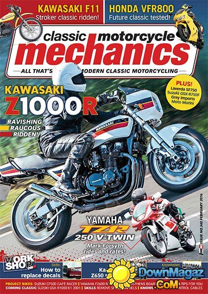 Classic Motorcycle Mechanics UK - February 2016 Classic Motorcycle Mechanics UK - February 2016