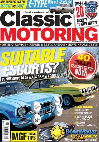 Classic Motoring UK - November 2015 Classic Motoring UK - November 2015