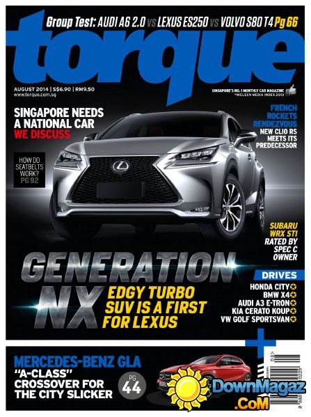 Torque Singapore - August 2014 Torque Singapore - August 2014