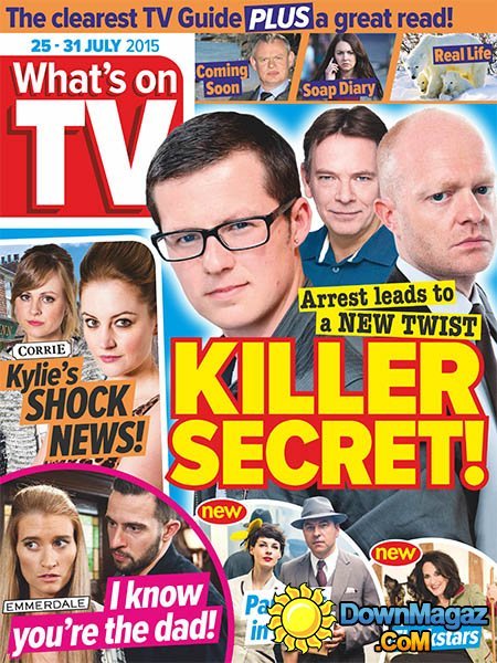 What's on TV UK - 25 July 2015 What's on TV UK - 25 July 2015