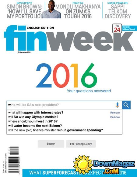 Finweek SA - 31 December 2015 Finweek SA - 31 December 2015