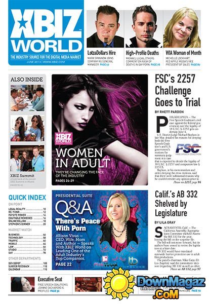 XBIZ World - June 2013 XBIZ World - June 2013